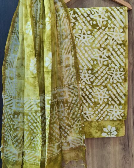 Kota Doria Dupatta Suit Set SDDA00052